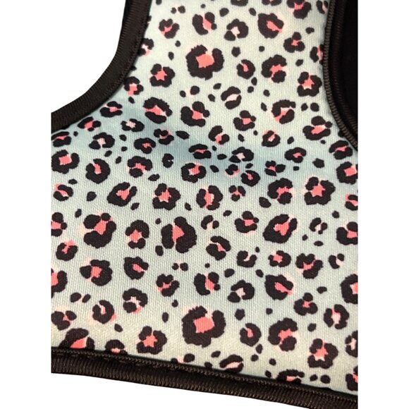 Top Paw Teal Cheetah Adjustable Fashion Comfort Dog Pet Harness Size XL NWT - Picture 2 of 5